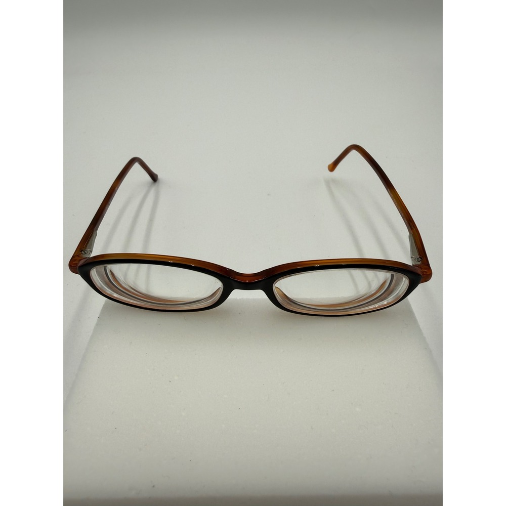 Brooks Brothers Eyeglass Frames Unisex 48-16-135 Brown Tortoise Excellent BB607